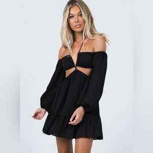 Princess Polly - Natasha Mini Dress Black